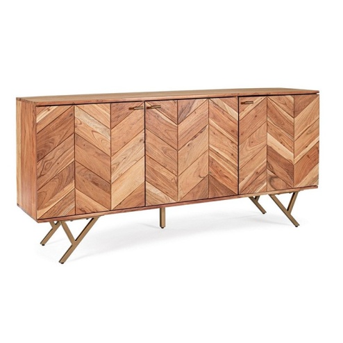 Credenza 3 ante in legno Raida Bizzotto